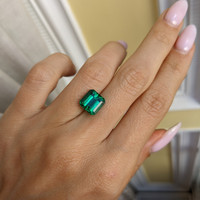 3.36 Ct. Emerald from Zambia Life Style