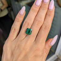 3.36 Ct. Emerald from Zambia Life Style