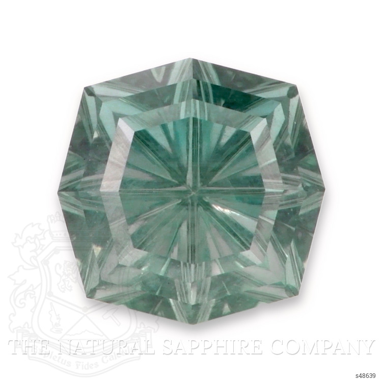 2.38 Ct. Bluish Green Sapphire from Montana