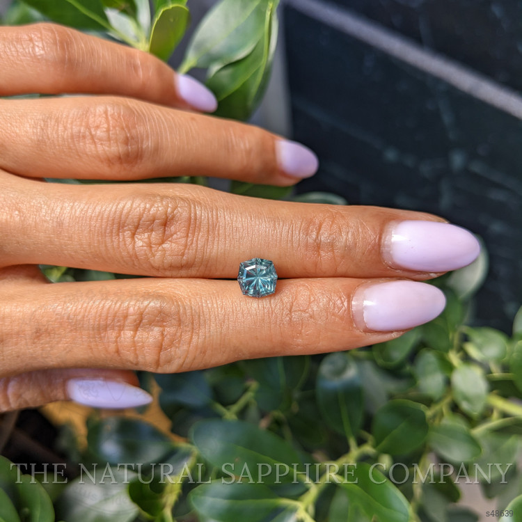 2.38 Ct. Bluish Green Sapphire from Montana