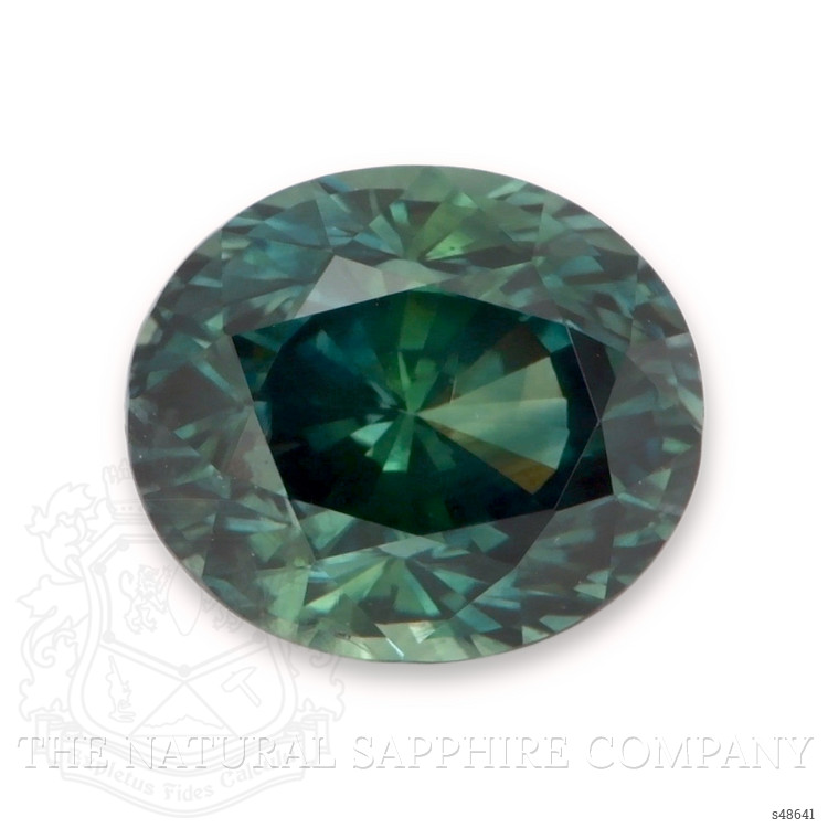 2.59 Ct. Bluish Green Sapphire from Montana