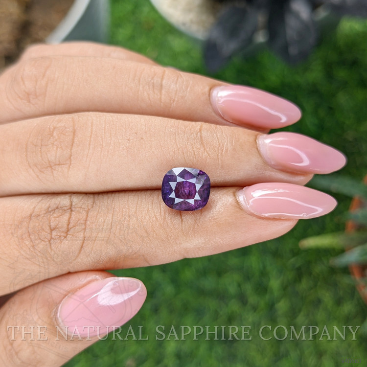 4.32 Ct. Pinkish Purple Sapphire from Tanzania
