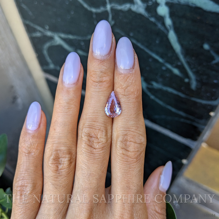 3.03 Ct. Pink Sapphire from Ceylon (Sri Lanka)