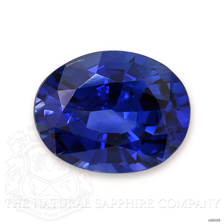 1.90 Ct. Blue Sapphire from Ceylon (Sri Lanka)