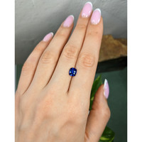 1.94 Ct. Blue Sapphire from Ceylon (Sri Lanka) Life Style
