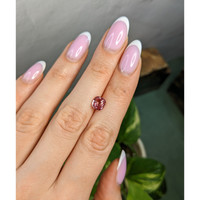 2.54 Ct. Padparadscha Sapphire from Madagascar Life Style