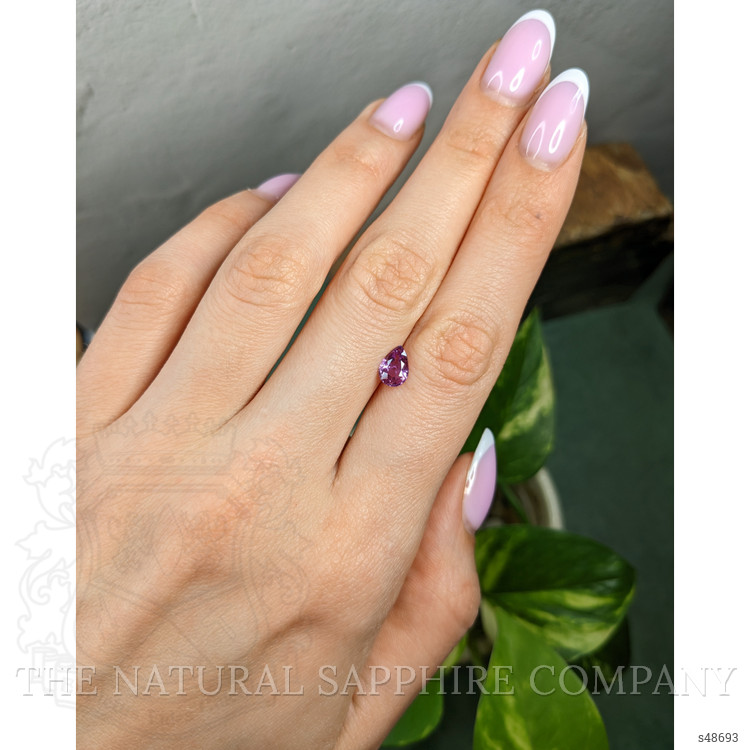 1.03 Ct. Purplish Pink Sapphire from Madagascar