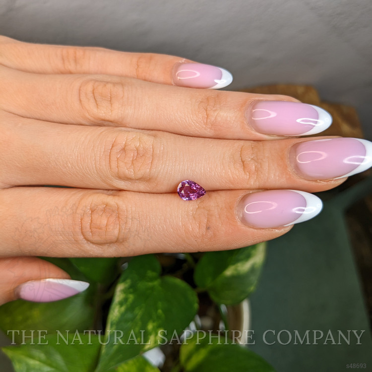 1.03 Ct. Purplish Pink Sapphire from Madagascar