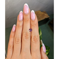 1.08 Ct. Pinkish Purple Sapphire from Madagascar Life Style