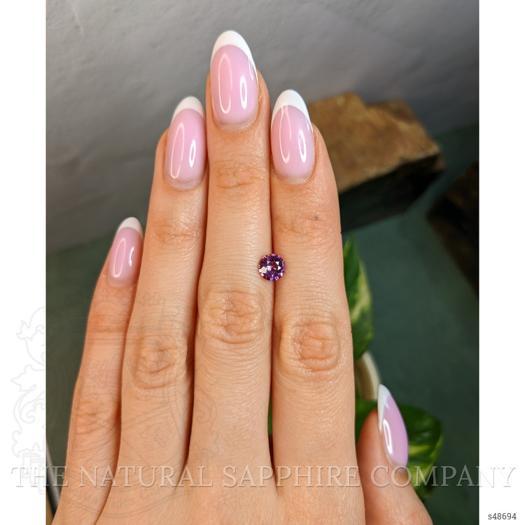 1.08 Ct. Pinkish Purple Sapphire from Madagascar