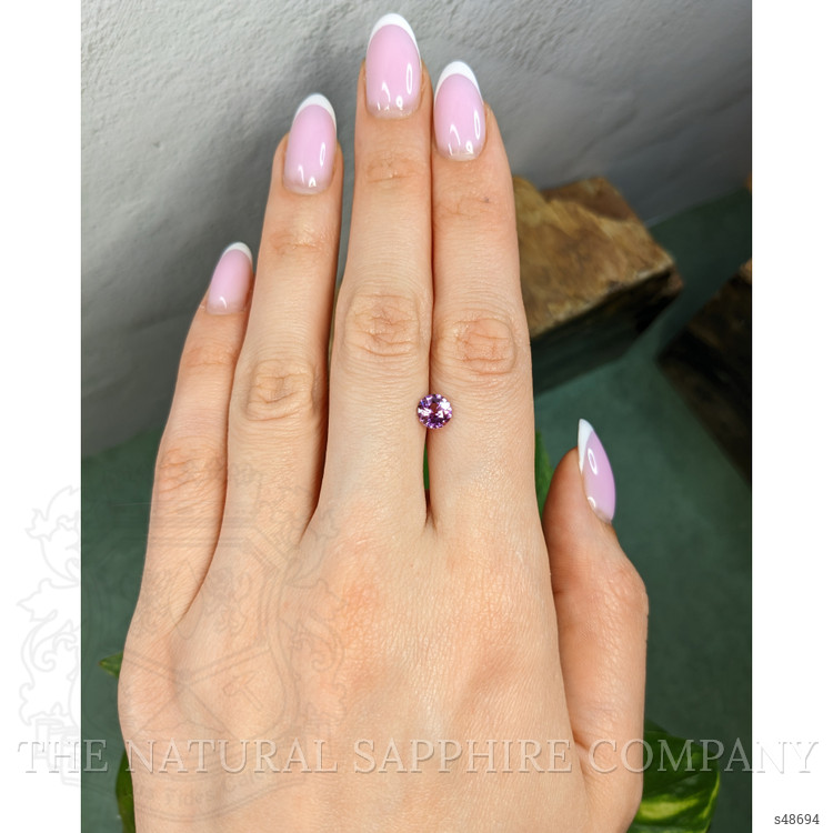 1.08 Ct. Pinkish Purple Sapphire from Madagascar