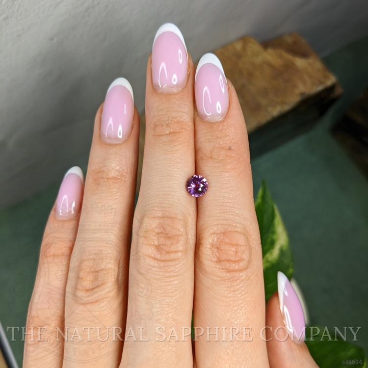 1.08 Ct. Pinkish Purple Sapphire from Madagascar