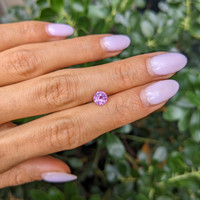 1.08 Ct. Pink Sapphire from Madagascar Life Style