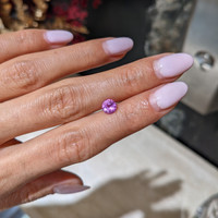 1.08 Ct. Pink Sapphire from Madagascar Life Style