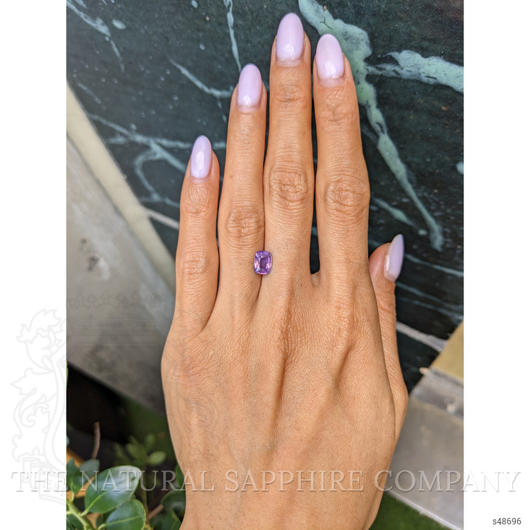 1.63 Ct. Pinkish Purple Sapphire from Madagascar