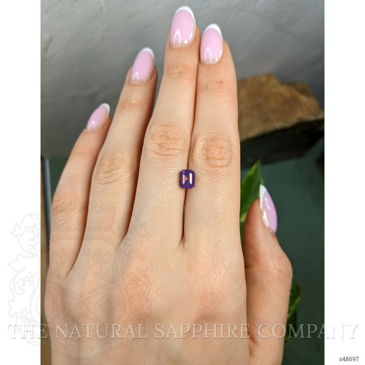 1.59 Ct. Pinkish Purple Sapphire from Madagascar