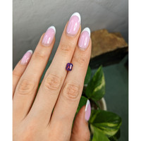 1.59 Ct. Pinkish Purple Sapphire from Madagascar Life Style