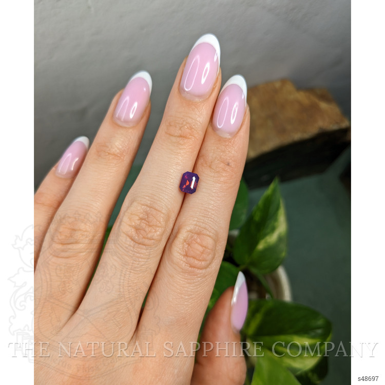 1.59 Ct. Pinkish Purple Sapphire from Madagascar