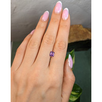 1.20 Ct. Pinkish Purple Sapphire from Madagascar Life Style