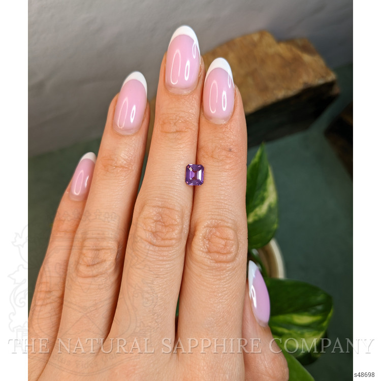 1.20 Ct. Pinkish Purple Sapphire from Madagascar