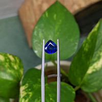 1.31 Ct. Blue Sapphire from Ceylon (Sri Lanka) Life Style