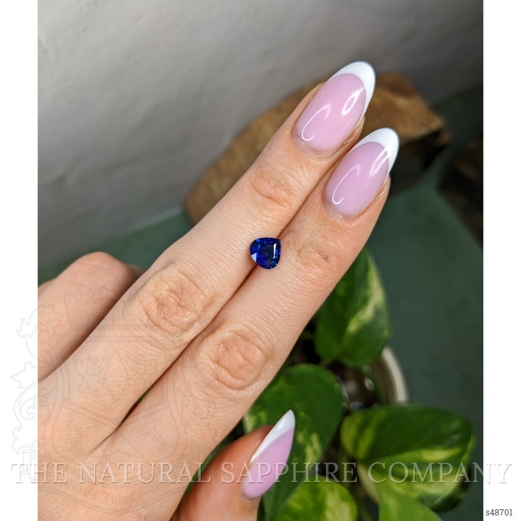 1.31 Ct. Blue Sapphire from Ceylon (Sri Lanka)