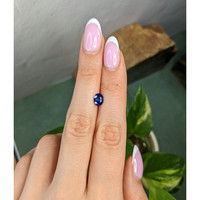 1.13 Ct. Blue Sapphire from Ceylon (Sri Lanka) Life Style