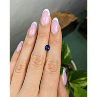 1.13 Ct. Blue Sapphire from Ceylon (Sri Lanka) Life Style
