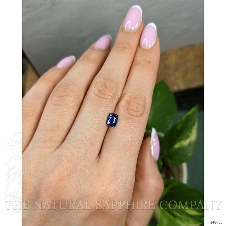 1.19 Ct. Blue Sapphire from Ceylon (Sri Lanka)
