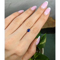 0.93 Ct. Blue Sapphire from Ceylon (Sri Lanka) Life Style