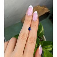 0.93 Ct. Blue Sapphire from Ceylon (Sri Lanka) Life Style