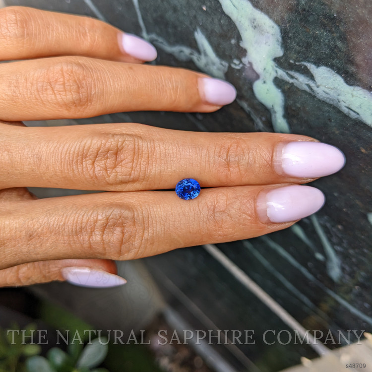 1.13 Ct. Blue Sapphire from Ceylon (Sri Lanka)