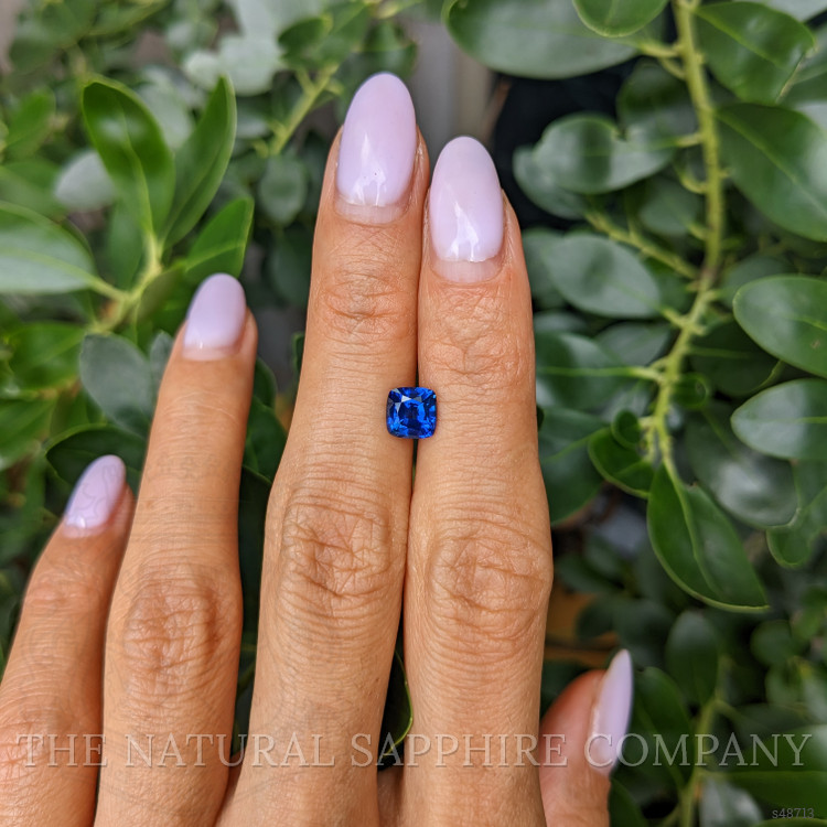 1.35 Ct. Blue Sapphire from Ceylon (Sri Lanka)