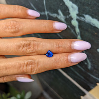 1.27 Ct. Blue Sapphire from Ceylon (Sri Lanka) Life Style