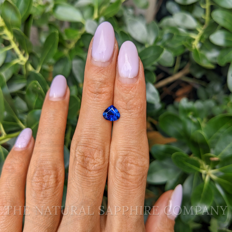1.27 Ct. Blue Sapphire from Ceylon (Sri Lanka)