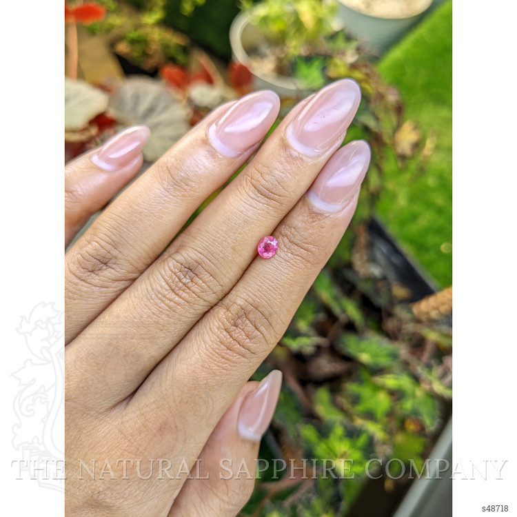 0.47 Ct. Pink Sapphire from Ceylon (Sri Lanka)