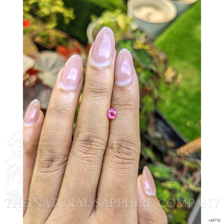 0.47 Ct. Pink Sapphire from Ceylon (Sri Lanka)