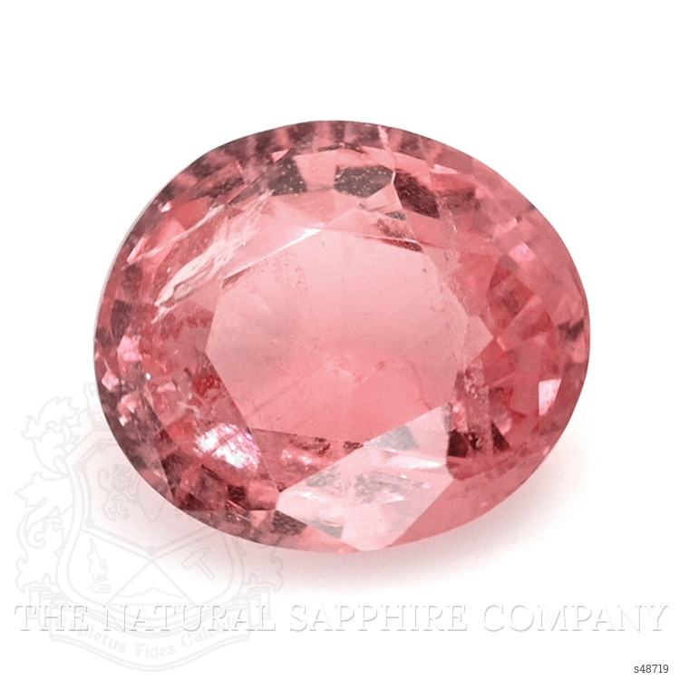 0.39 Ct. Peach Sapphire from Ceylon (Sri Lanka)