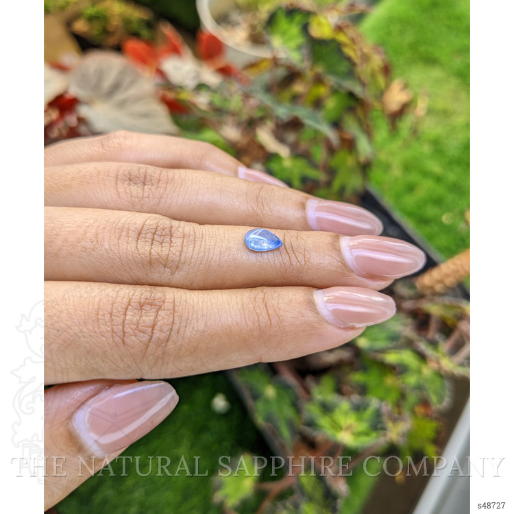 1.16 Ct. Blue Cabochon Sapphire from Ceylon (Sri Lanka)