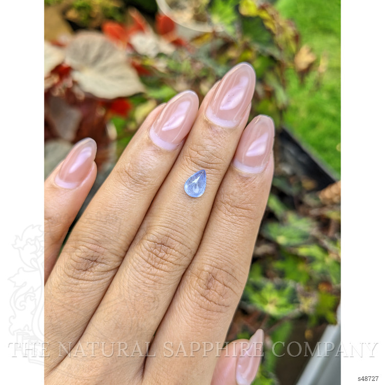 1.16 Ct. Blue Cabochon Sapphire from Ceylon (Sri Lanka)