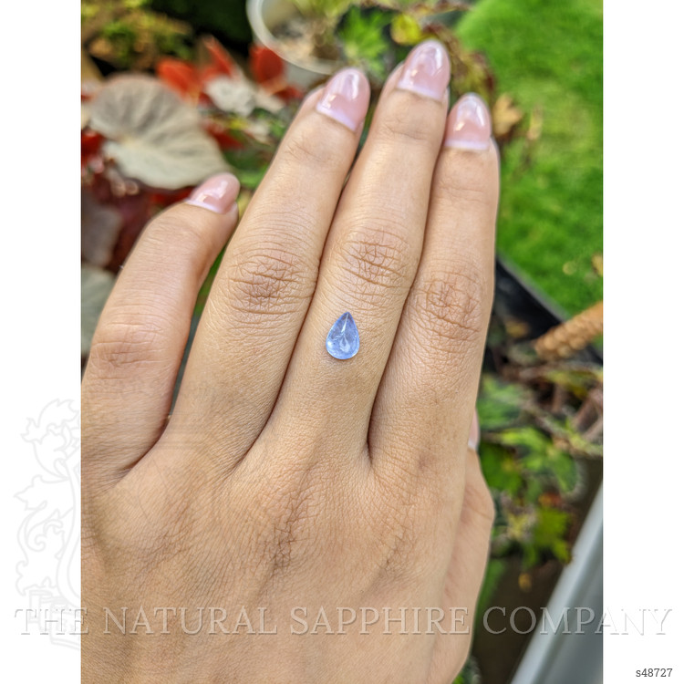 1.16 Ct. Blue Cabochon Sapphire from Ceylon (Sri Lanka)