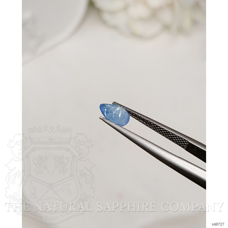 1.16 Ct. Blue Cabochon Sapphire from Ceylon (Sri Lanka)