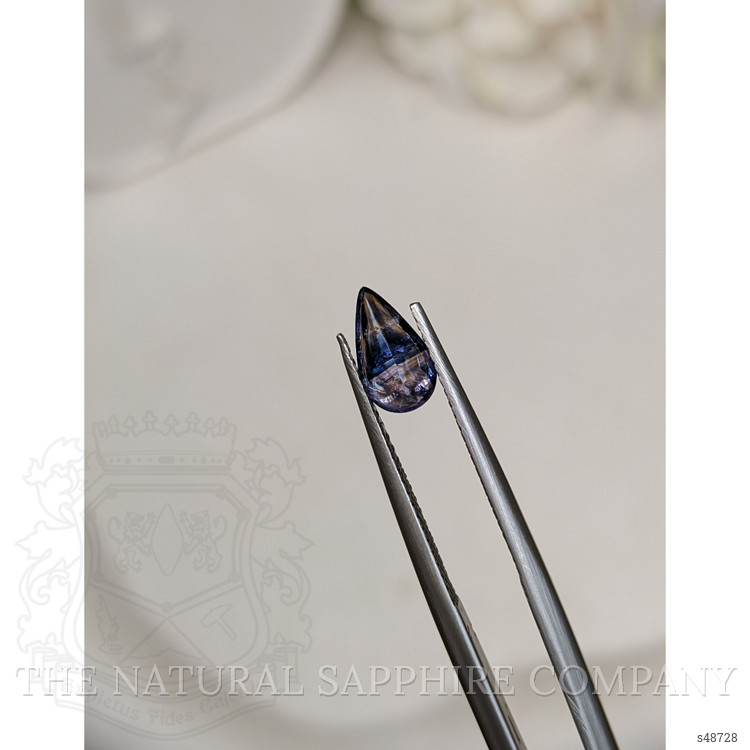 1.13 Ct. Bi Color / Parti Cabochon Sapphire from Ceylon (Sri Lanka)