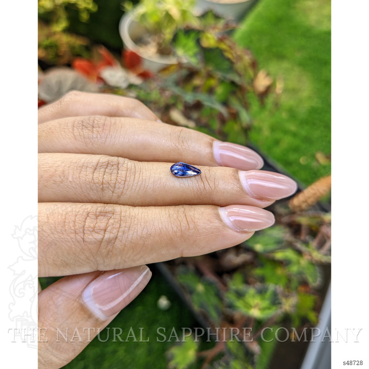 1.13 Ct. Bi Color / Parti Cabochon Sapphire from Ceylon (Sri Lanka)