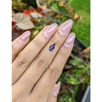 1.13 Ct. Bi Color / Parti Cabochon Sapphire from Ceylon (Sri Lanka) Life Style