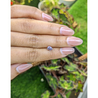 0.75 Ct. Purplish Pink Sapphire from Ceylon (Sri Lanka) Life Style