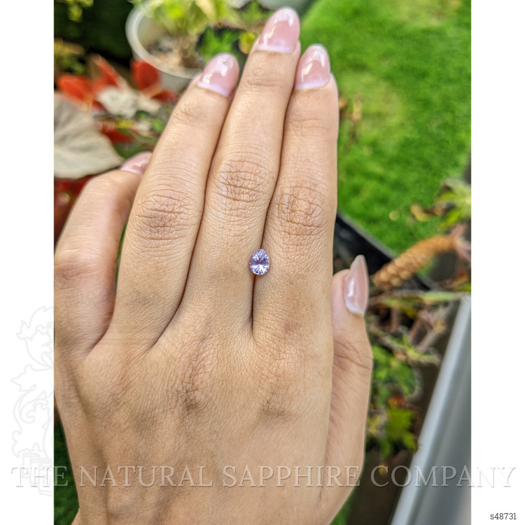 0.75 Ct. Purplish Pink Sapphire from Ceylon (Sri Lanka)