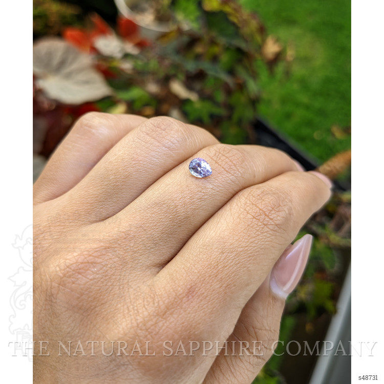 0.75 Ct. Purplish Pink Sapphire from Ceylon (Sri Lanka)