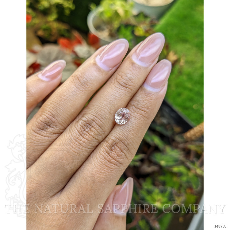 1.45 Ct. Pink Sapphire from Ceylon (Sri Lanka)