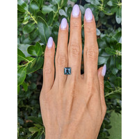 3.07 Ct. Green Sapphire from Madagascar Life Style